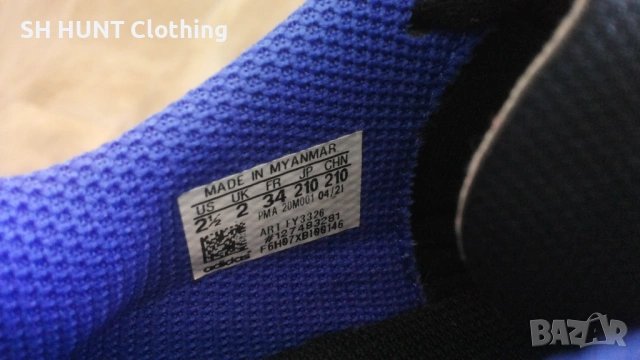 Adidas SPEEDFLOW 4 Kids Football Astro Turf Размер EUR 34 / UK 2 детски стоножки за футбол 185-14-S, снимка 16 - Футбол - 53042916