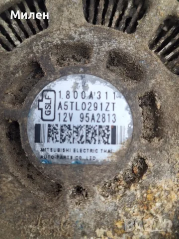 Алтернатор За Mitsubishi L200 2006-2015 Година 2,5 DI-D Мицубиши Л200 2,5 Дизел , снимка 3 - Части - 49758680