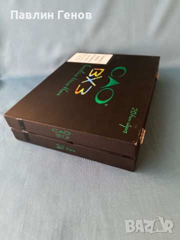 Дървена кутия за пури, снимка 5 - Други ценни предмети - 45133093