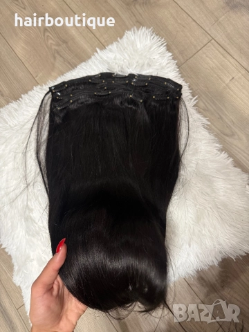 Естествена коса 200 грама, снимка 6 - Аксесоари за коса - 52727416