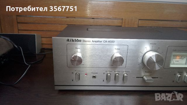 AIKIDO STEREO AMPLIFIER CA-4000, снимка 3 - Аудиосистеми - 45423707