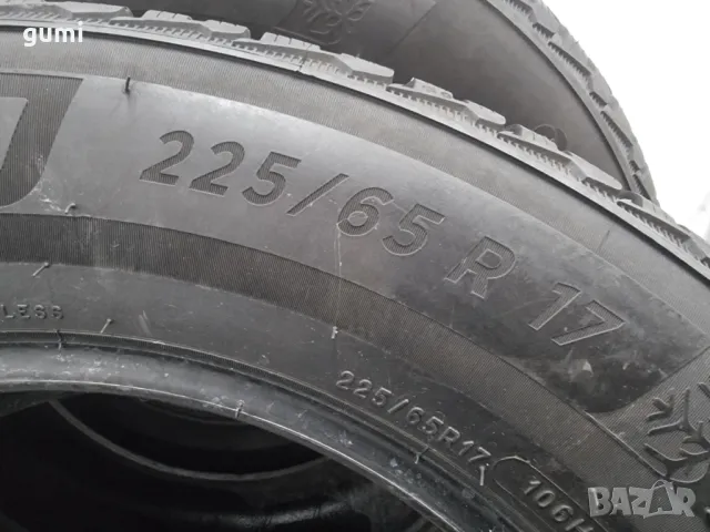 4бр зимни гуми 225/65/17 MICHELIN L02089 , снимка 6 - Гуми и джанти - 48572866