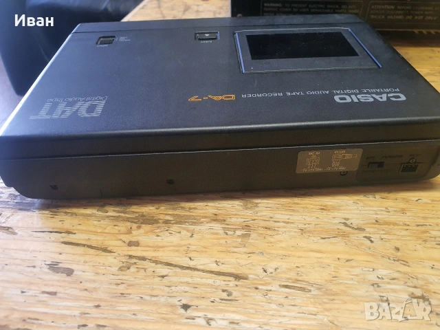 CASIO Dat recorder DA7, снимка 5 - Друга електроника - 54288192
