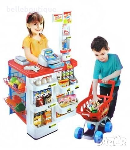 Детски супермаркет с аксесоари – играчки за деца


