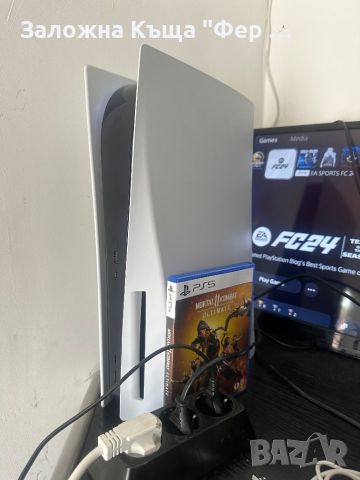 Sony Play Station V FC 24, снимка 1 - PlayStation конзоли - 45842245