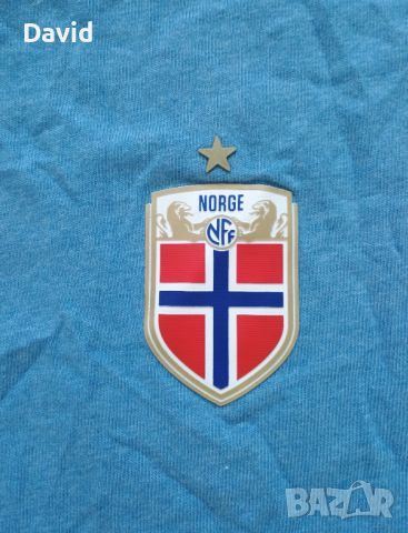 Оригинална памучна фланелка Норвегия Nike Revival, снимка 5 - Тениски - 46414462