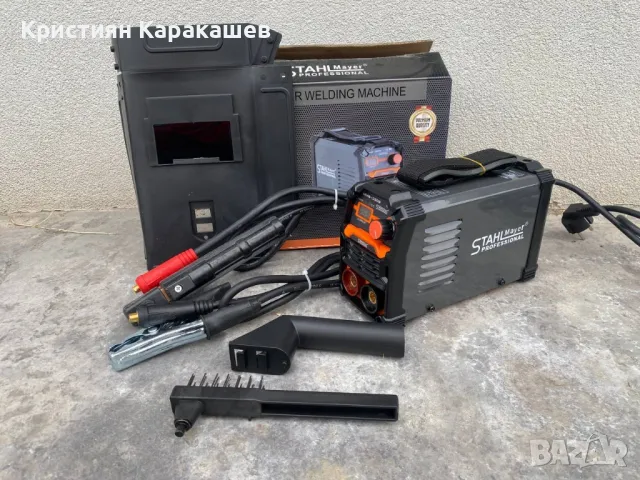 Професионален инверторен електрожен STAHLMAYER 350А с дисплей, снимка 3 - Други инструменти - 49306393