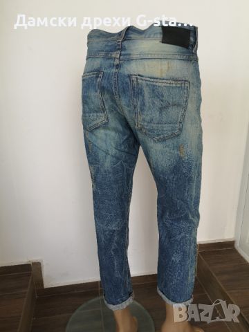 Дамски дънки G-Star RAW®3301 TAPERED RL WMN LT AGED W27/L32; 148, снимка 5 - Дънки - 46318025