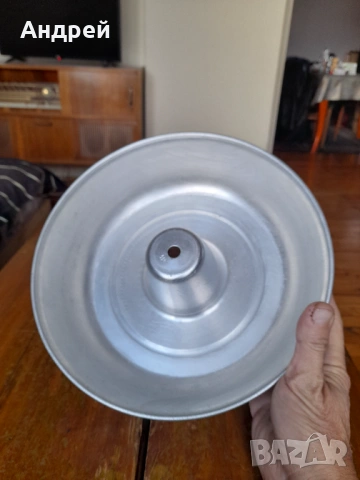 Стара алуминиева форма за кекс #10, снимка 2 - Други ценни предмети - 53539214