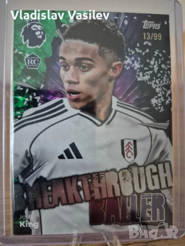 Topps Premier League 25/26 - редки карти, снимка 4 - Колекции - 53637076