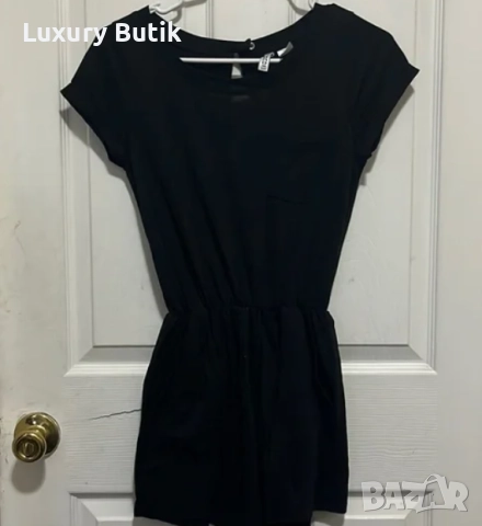 Гръцка черна рокличка НОВА