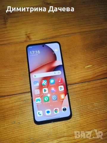 Телефон Redmi Note 12 | 128GB/6GB RAM | КАТО НОВ | Android 15