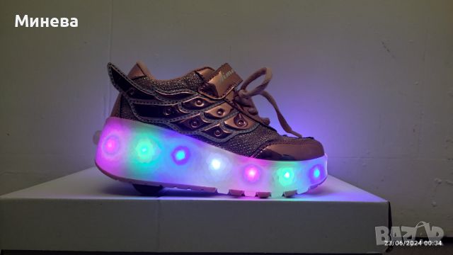 Обувки с колелца Aimoge Sport by HEELYS , снимка 6 - Детски обувки - 46329640