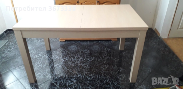 Разтегателна трапезна маса, снимка 8 - Маси - 53945629