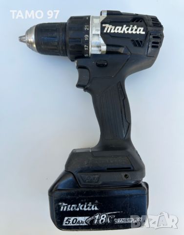 Makita DDF 484 Black Edition - Безчетков винтоверт 2x18V 5.0Ah, снимка 2 - Винтоверти - 45468125