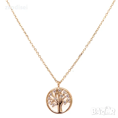 Златнo колие 2,31гр. 44,0см. 14кр. проба:585 модел:32104-4, снимка 1