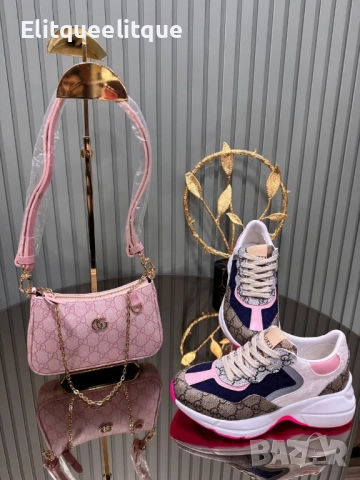 чанта и маратонки gucci, снимка 3 - Маратонки - 52172019