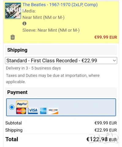 The Beatles ‎– 1967-1970 Двойна плоча-GATEFOLD Състояние на винила:NEAR MINT Състояние на обложката:, снимка 5 - Грамофонни плочи - 53065025