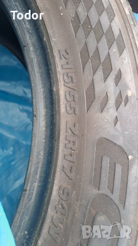 Летни гуми Kumho 215/55 r17 - 4 бр., снимка 3 - Гуми и джанти - 53097284