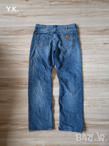 Оригинални мъжки дънки Carhartt Marlow Pant, снимка 3 - Дънки - 53117723