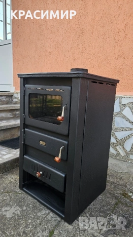 Печка (камина) с водна риза PRITY K22 CP W10 