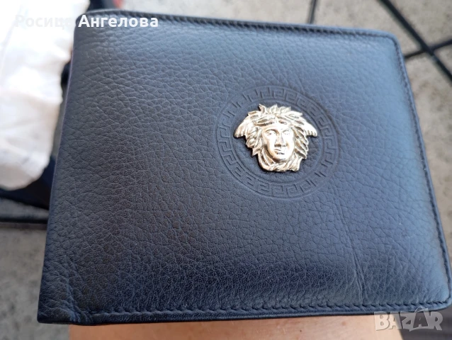 Винтидж портфейл Версаче Италия от 80те години унисекс , снимка 13 - Портфейли, портмонета - 51154917
