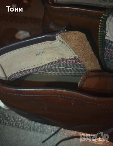 FLORSHEIM 1892 USA ORIGINAL Нови Мъжки Боти Изцяло от Естествена Кожа 44, снимка 6 - Мъжки боти - 53624998