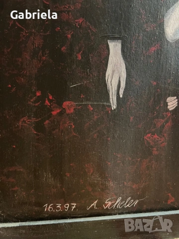 Картина от А. Шелер , снимка 3 - Картини - 53971600
