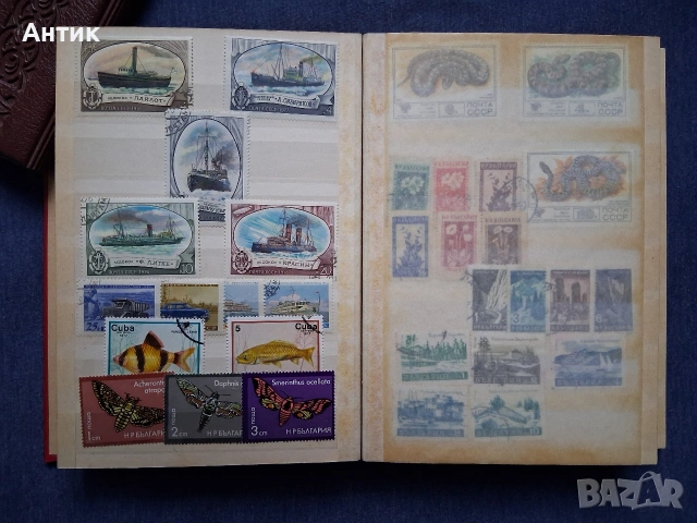 Стари Класьори с Пощенски Марки от Соца , снимка 6 - Колекции - 53414112