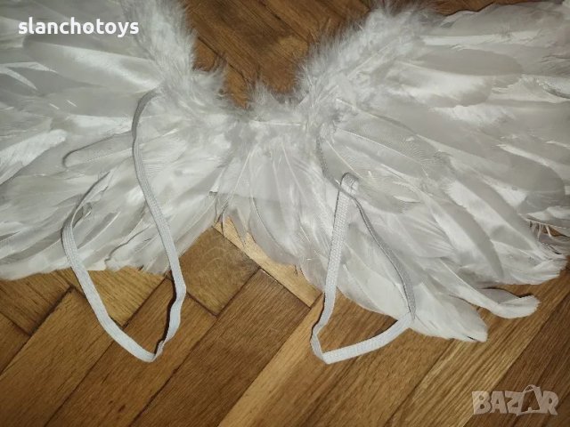 Големи ангелски крила,пух,перушина  , снимка 3 - Играчки за стая - 39639308