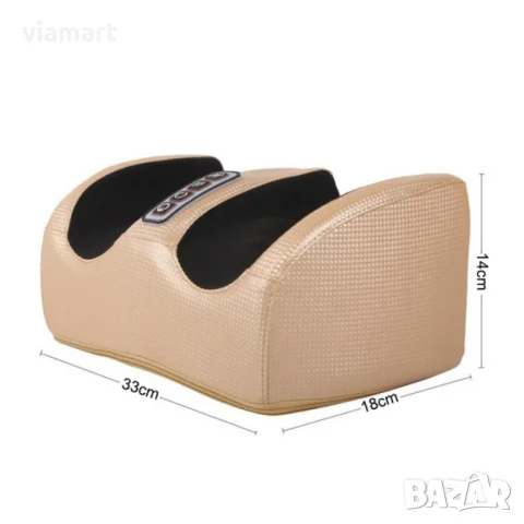 Шиацу масажор за крака MARFLY - 12 масажиращи глави, загряване, 3 нива, снимка 4 - Масажори - 50526898