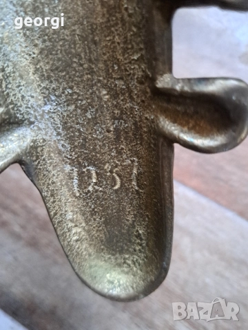 бронзова фигура бръмбар събувалка за обувки 24/6, снимка 5 - Други стоки за дома - 52821538