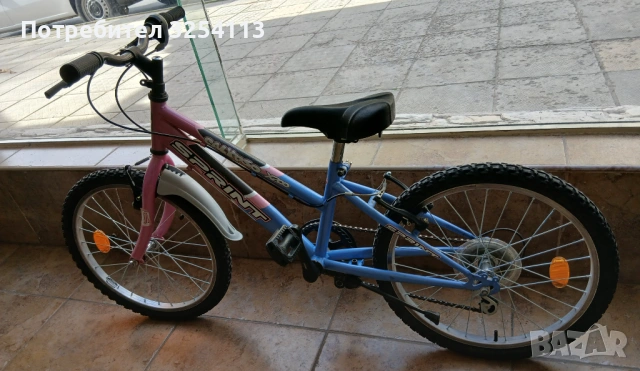 Детски велосипед SPRINT 20 " със скорости, снимка 4 - Велосипеди - 53883822