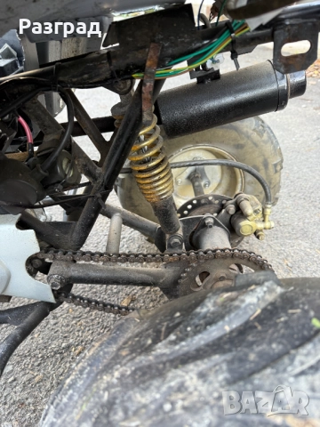 АТВ/ATV 110 кубика  BLACK BANANAS, снимка 9 - Мотоциклети и мототехника - 52456596