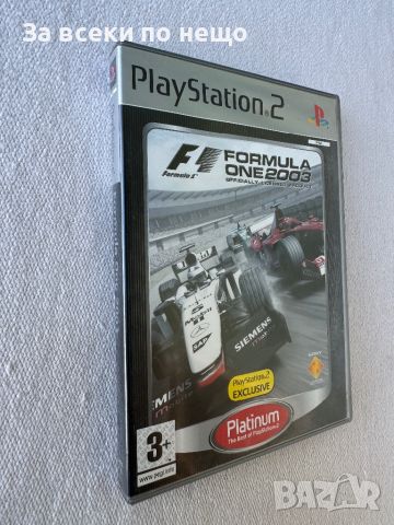 PS2 , playstation 2 , плейстейшън 2 , Formula One 2003 , снимка 2 - Игри за PlayStation - 46419772