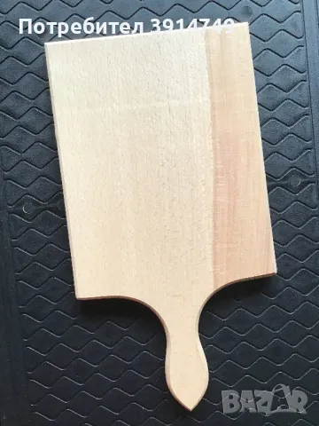 Дъска кухненска - рязане, сервиране; естествено дърво /дъб; дебела,  здрава, чудесна изработка, НОВА, снимка 7 - Аксесоари за кухня - 49634949