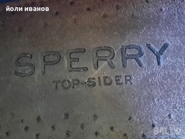 SPERRY TOP SIDER-кожени обувки нови,Доминикана, снимка 10 - Ежедневни обувки - 46842250