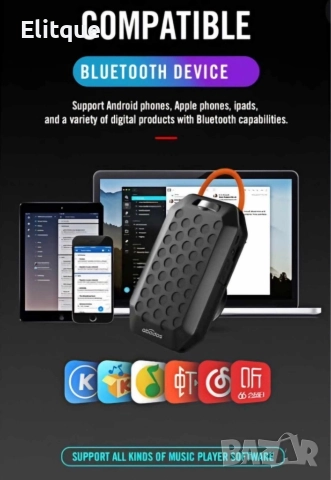 Безжичен водоустойчив високоговорител ABODOS AS-BS05, снимка 2 - Друга електроника - 52869956