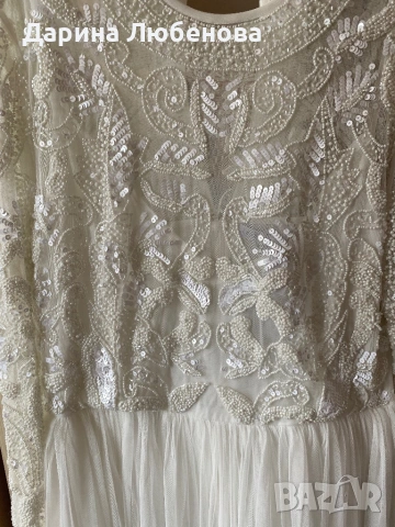 Булчинска рокля ASOS, снимка 6 - Рокли - 54290903