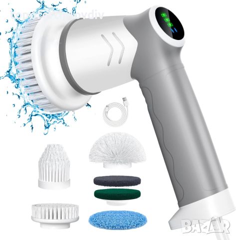 Електрическа четка за почистване Electric cleaning brush, снимка 1 - Прахосмукачки - 46741822