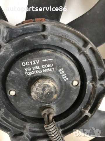 Мотор на вентилатора на радиатора за KIA Carnival 2.9 CRDi (2006–2010) 97730-4DXXX, снимка 3 - Части - 53191269