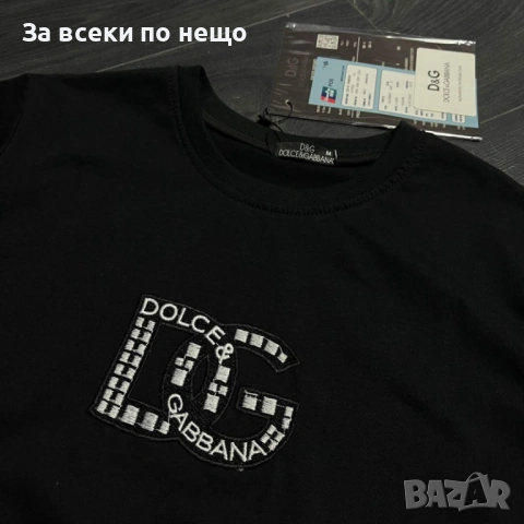 Dolce&Gabbana Мъжка Тениска👕Мъжка Блуза С Къс Ръкав Долче И Габана Код Bal Style3