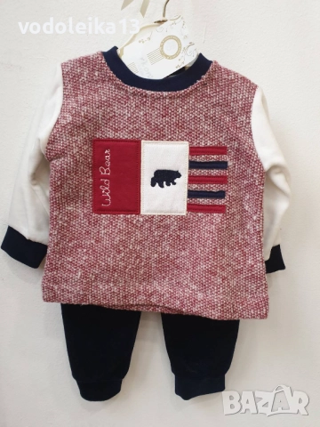 нов плюшен комплект с мече