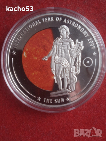 1 долар 2009 г. - СЛЪНЦЕ , о-ви Кук, снимка 3 - Нумизматика и бонистика - 54254026