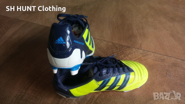 Adidas PREDATOR Kids Leather Football Boots Размер EUR 31 детски бутонки естествена кожа 139-14-S, снимка 5 - Футбол - 52227430