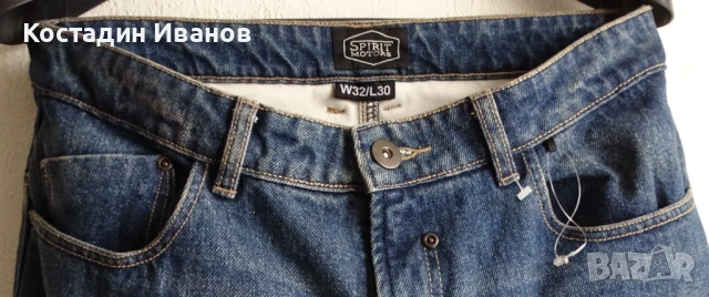 Мото панталон Spirit дънки размер W32/L30 , снимка 3 - Аксесоари и консумативи - 53791375