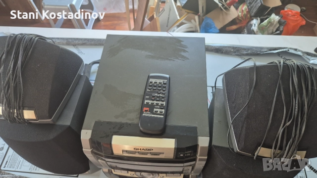 Стерео система Sharp , снимка 6 - Аудиосистеми - 51547083