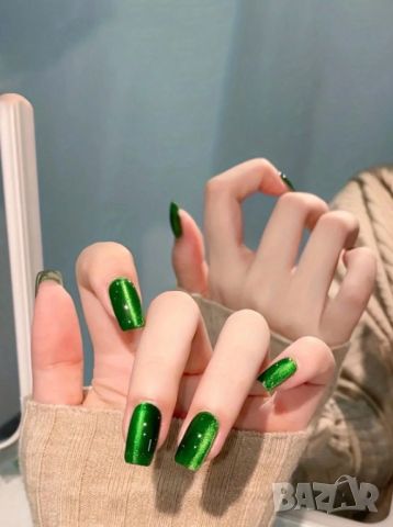 👑 💗Комплект Разкошни Press-on Изкуствени Нокти 24 броя 💋 КОД : nail1171💗 👑 💋 ➡️ 😱Уникалниииии, снимка 5 - Продукти за маникюр - 46713775