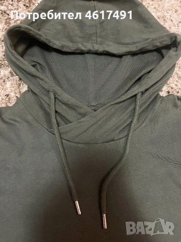 Унисекс тениска с качулка, снимка 3 - Тениски - 54258568