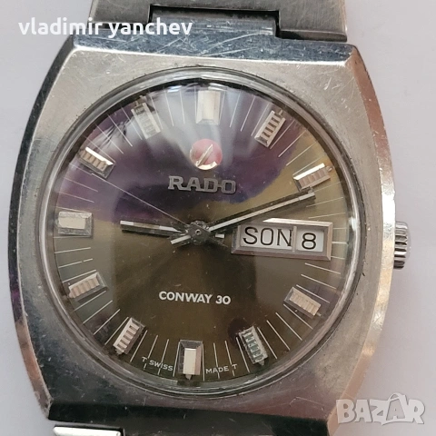 часовник автомат RADO , снимка 2 - Мъжки - 50631350